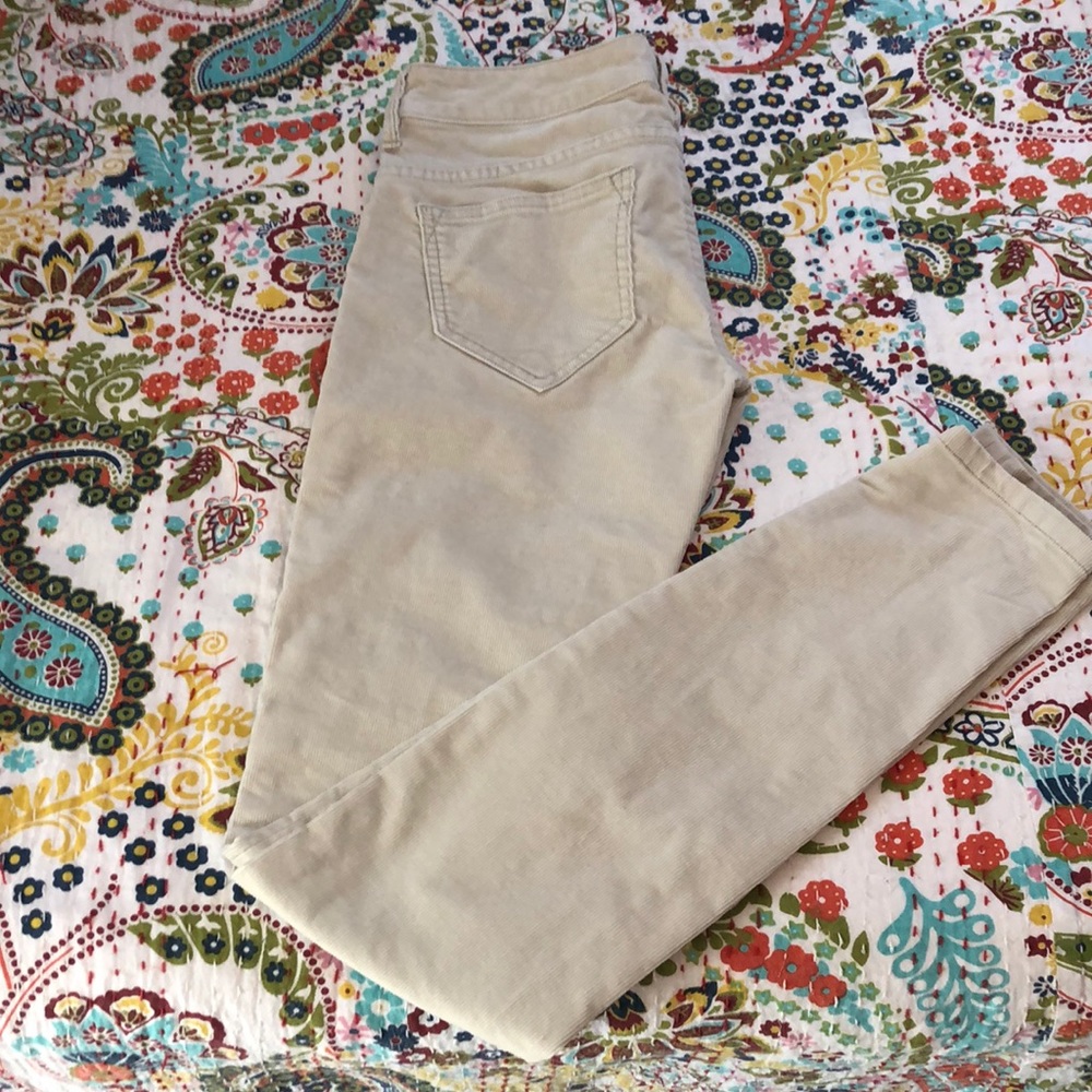 London Jean off white cords
